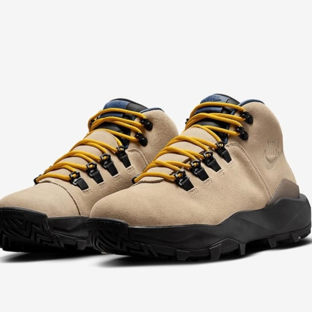 Nike Cygnal Men's Shoes (FV4332-201, Desert Ore/Black/University Gold/Navy) sz12 - Picture 3 of 8